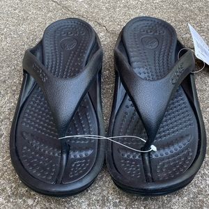 Crocs flip flops